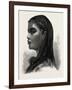 Aisha's Younger Sister, Egypt, 1879-null-Framed Giclee Print