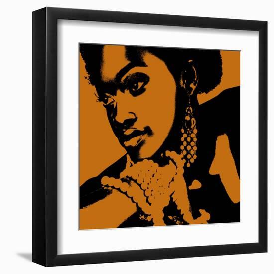 Aisha-NaxArt-Framed Art Print