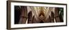 Aisle of a Cathedral, Wells Cathedral, Wells, Somerset, England-null-Framed Photographic Print