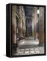 Aisle of Cathedral of Novara, Architect Alessandro Antonelli-null-Framed Stretched Canvas