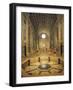 Aisle to Entrance of Basilica of St Andrew-Leon Battista Alberti-Framed Giclee Print