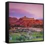 Ait Benhaddou, Atlas Mountains, Morocco-Doug Pearson-Framed Stretched Canvas