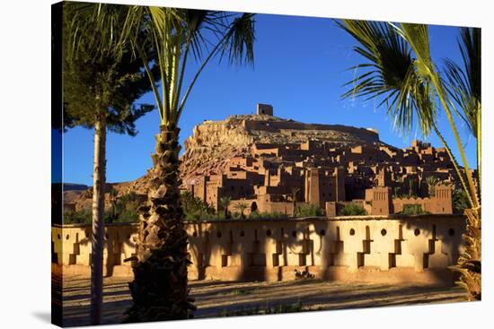 Ait-Benhaddou Kasbah, Morocco, North Africa-Neil Farrin-Stretched Canvas