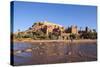 Ait Benhaddou, UNESCO World Heritage Site, Atlas Mountains, Morocco, North Africa, Africa-Doug Pearson-Stretched Canvas