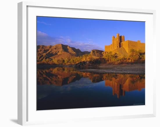 Ait Hamou Ou Said Kasbah, Draa Valley, Morocco, North Africa-Bruno Morandi-Framed Photographic Print