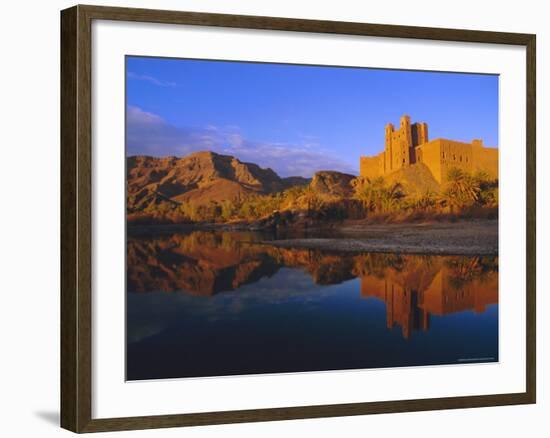 Ait Hamou Ou Said Kasbah, Draa Valley, Morocco, North Africa-Bruno Morandi-Framed Photographic Print