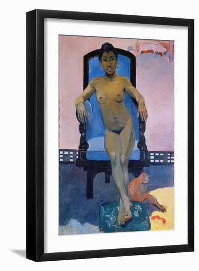 Aita Tamari Vahine (La Javanaise)-Paul Gauguin-Framed Giclee Print