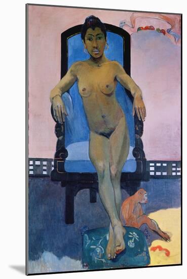 Aita Tamari Vahine (La Javanaise)-Paul Gauguin-Mounted Giclee Print