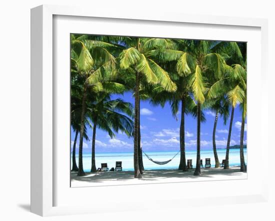 Aitutaki, Cook Islands, New Zealand-Peter Adams-Framed Photographic Print