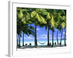 Aitutaki, Cook Islands, New Zealand-Peter Adams-Framed Photographic Print