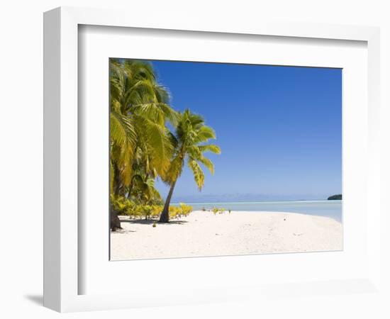 Aitutaki, Cook Islands, South Pacific, Pacific-Michael DeFreitas-Framed Photographic Print