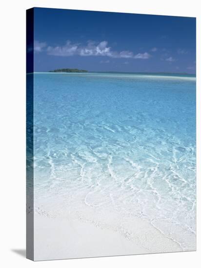 Aitutaki Lagoon, Aitutaki, Polynesia, South Pacific, Cook Islands-Steve Vidler-Stretched Canvas