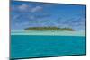 Aitutaki lagoon, Rarotonga and the Cook Islands, South Pacific, Pacific-Michael Runkel-Mounted Photographic Print