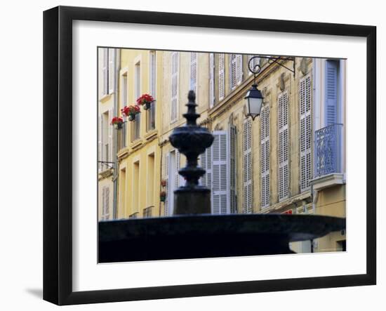 Aix En Provence, Bouches-Du-Rhone, Provence, France, Europe-John Miller-Framed Photographic Print