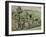 Aix En Provence, Rocky Countryside-Paul Cézanne-Framed Giclee Print