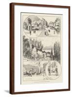 Aix-Les-Bains and its Neighbourhood, Visited by the Queen-Herbert Railton-Framed Giclee Print