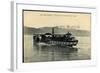 Aix Les Bains, Lac Du Bourget, Dampfer Hautecombe-null-Framed Giclee Print