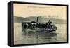 Aix Les Bains, Lac Du Bourget, Dampfer Hautecombe-null-Framed Stretched Canvas