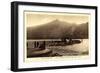 Aix Les Bains, Lac Du Bourget, Hautecombe, Dampfer-null-Framed Giclee Print