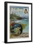 Aix Les Bains Poster-Hugo D'Alesi-Framed Premium Giclee Print