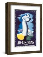 Aix-Les-Bains, Savoie-null-Framed Art Print