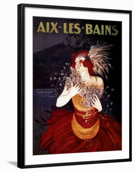 Aix-Les-Bains-Leonetto Cappiello-Framed Art Print