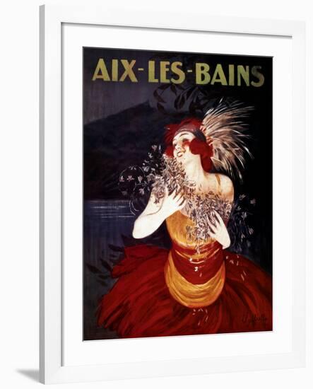 Aix-Les-Bains-Leonetto Cappiello-Framed Art Print