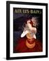 Aix-Les-Bains-Leonetto Cappiello-Framed Art Print