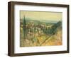 Aixoise Countryside, France-John Erskine-Framed Giclee Print