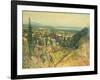 Aixoise Countryside, France-John Erskine-Framed Giclee Print