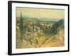 Aixoise Countryside, France-John Erskine-Framed Giclee Print