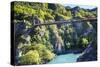 Aj Hackett Bungy Jumping on the Kawarau Bridge over the Kawarau River Near Queenstown-Michael-Stretched Canvas