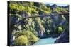 Aj Hackett Bungy Jumping on the Kawarau Bridge over the Kawarau River Near Queenstown-Michael-Stretched Canvas