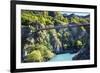 Aj Hackett Bungy Jumping on the Kawarau Bridge over the Kawarau River Near Queenstown-Michael-Framed Photographic Print