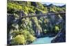 Aj Hackett Bungy Jumping on the Kawarau Bridge over the Kawarau River Near Queenstown-Michael-Mounted Photographic Print