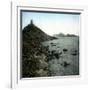 Ajaccio (Corsica), the Sanguinary Islands and the Parata Tower, Circa 1890-1895-Leon, Levy et Fils-Framed Photographic Print