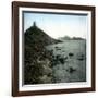 Ajaccio (Corsica), the Sanguinary Islands and the Parata Tower, Circa 1890-1895-Leon, Levy et Fils-Framed Photographic Print