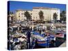 Ajaccio Harbour, Corsica, France, Mediterranean-Yadid Levy-Stretched Canvas