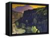 Ajanta Caves, 1938-Nicholas Roerich-Framed Stretched Canvas