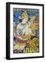 Ajanta Frescoes Cave Temples Poster-null-Framed Giclee Print