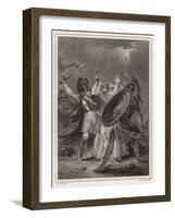 Ajax Fights Hector-Henry Singleton-Framed Art Print