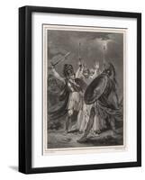 Ajax Fights Hector-Henry Singleton-Framed Art Print