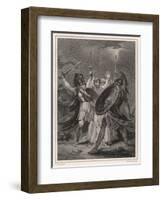 Ajax Fights Hector-Henry Singleton-Framed Art Print