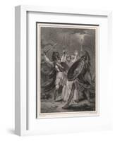 Ajax Fights Hector-Henry Singleton-Framed Art Print