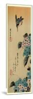 Ajisai Ni Kawasemi-Utagawa Hiroshige-Mounted Giclee Print