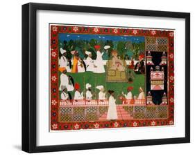 Ajit Singh (1678Ð1724), the Maharaja of Jodhpur-null-Framed Giclee Print