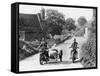 Ajs Motorbikes, C1939-null-Framed Stretched Canvas