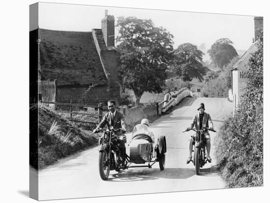 Ajs Motorbikes, C1939-null-Stretched Canvas