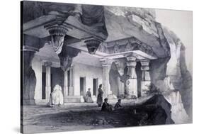 Ajunta (Si), Vihara Cave Number Seven-Thomas Colman Dibdin-Stretched Canvas