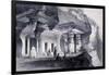 Ajunta (Si), Vihara Cave Number Seven-Thomas Colman Dibdin-Framed Giclee Print